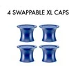 Redgrass 4 XL Swappable Large Caps for RGG360 Painting Handle