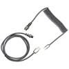 Klaviatūra Royal Kludge Coiled Aviator laidas (pilkas)