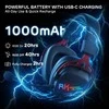 Royal Kludge HG103 belaidės ausinės | 2.4G, BT, 3.5mm | Cyborg Baltas