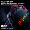 Royal Kludge HG103 belaidės ausinės | 2.4G, BT, 3.5mm | Cyborg Baltas