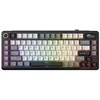 Royal Kludge L75 RGB Knight Juodas belaidė klaviatūra | 75%, Hot-swap, Kremas switches, US
