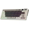 Royal Kludge M70 RGB Mocha Pilkas belaidė klaviatūra | 75%, Hot-swap, rusvai gelsvas Switch, US