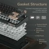 Royal Kludge R65 RGB Phantom laidinė mechaninė klaviatūra | 60%, Chartreuse switches, US