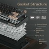 Royal Kludge R65 RGB Phantom laidinė mechaninė klaviatūra | 60%, Brown switches, US