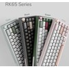 Royal Kludge R65 RGB Phantom laidinė mechaninė klaviatūra | 60%, Brown switches, US