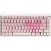 Royal Kludge R75 RGB Rožinė Melody laidinė klaviatūra | 75%, Hot-swap, Kreminis switches, US