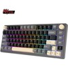 Royal Kludge RK M75 RGB Phantom belaidė klaviatūra | 75%, Hot-swap, Sidabrinis switches, US