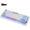 Royal Kludge RK M75 RGB Taro Milk belaidė klaviatūra | 75%, Hot-swap, Brown switches, US