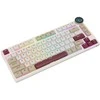 Royal Kludge RK N80 RGB Rosy Clouds klaviatūra |75%, Hot-swap, rudi jungikliai, JAV