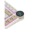 Royal Kludge RK N80 RGB Rosy Clouds klaviatūra |75%, Hot-swap, rudi jungikliai, JAV