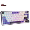 Royal Kludge RK R75 RGB Blackberry laidinė klaviatūra | 75%, Hot-swap, Brown switches, US