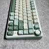 Royal Kludge RK R75 Sidabrinis Switches Skycyan Žaidimų klaviatūra baltos spalvos