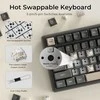 Royal Kludge RK-R98 RGB Phantom laidinė klaviatūra | 96%, Hot-swap, rusvai gelsvas switches, US