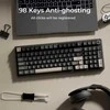 Royal Kludge RK-R98 RGB Phantom laidinė klaviatūra | 96%, Hot-swap, rusvai gelsvas switches, US