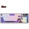„Royal Kludge RK-S98 RGB Blackberry“ klaviatūra | 96%, karšto keitimo, žalios spalvos jungikliai, JAV