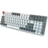 Royal Kludge RK100 Tri-mode belaidė klaviatūra | 96%, Hot-swap, Brown Switches, US, balta