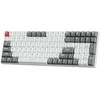 Royal Kludge RK100 Tri-mode belaidė klaviatūra | 96%, Hot-swap, Mėlyna Switches, US, balta