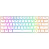 Royal Kludge RK61 TKL klaviatūra | 60%, Hot-swap, Mėlyna Switches, US, balta