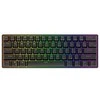 Royal Kludge RK61 TKL klaviatūra | 60%, Hot-swap, Raudona Switches, US, juoda