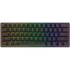 Royal Kludge RK61 TKL klaviatūra | 60%, Hot-swap, Raudona Switches, US, juoda