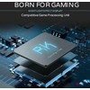 Royal Kludge RK918 RGB juoda laidinė mechaninė klaviatūra | 100%, Brown switches, US