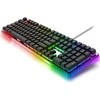 Royal Kludge RK918 RGB juoda laidinė mechaninė klaviatūra | 100%, Raudona switches, US