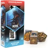 Sirius Dice Dungeons & Dragons Adventure Dice - Monk: Mėlyna / Gold
