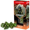 Sirius Dice Dungeons & Dragons Adventure Dice - Barbarian: Žalias / Brown