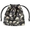 Q Workshop Skull Fullprint Dice Bag