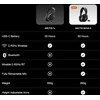 Belaidės žaidimų ausinės SteelSeries Arctis Nova 5P, Juodos spalvos
