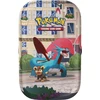 The Pokemon Pokemon TCG: Mega Evolution - Lumiose City Mini Tin - Salamence & Litleo