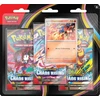 The Pokemon Pokemon TCG: Mega Evolution - Chaos Rising 3-pack Blister Charmeleon