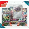 The Pokemon Pokemon TCG - Scarlet &amp; Violet 6 Twilight Masquerade Checklane 3-Pack Blister - Revavroom