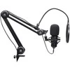 TRUST GXT 270 Emita II+ mikrofonas su reguliuojamu laikikliu | USB