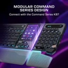 Turtle Beach Command Series KB7 klaviatūra 20% juoda laidinė mechaninė klaviatūra (Titan switch, US)