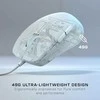 Turtle Beach Pure SEL RGB balta pelė su laidu | 8000 DPI