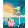 Pokémon Lillie ir Clefairy Flex kortų dėžutė 100+ kortų, Ultra Pro