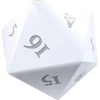 Ultra Pro UP - Vivid Heavy Metal Dice: Baltas (2 kauliukai)