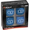 Ultra Pro UP: Magic the Gathering – Mėlyna Mana – 22 mm prabangus lojalumo kauliukų rinkinys