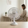 Ventiliatorius Adler | AD 7302 | Desk Fan | Baltas | Diameter 23 cm | Greičių skaičius 2 | Oscillation | 22 W