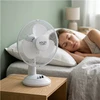 Ventiliatorius Adler | AD 7302 | Desk Fan | Baltas | Diameter 23 cm | Greičių skaičius 2 | Oscillation | 22 W