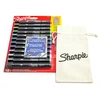 12 spalvų Sharpie Creative akrilo markerių rinkinys su dažymo maišeliu