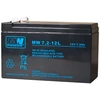 Mw Power MWPower MW 12V 7.2Ah F2(250) AGM akumuliatorius, 6-9 metai