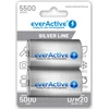 Akumuliatorius everActive R20 / D NiMH 1,2V 5500 mAh paruoštas naudoti 2B