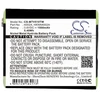 Akumuliatorius Cameron Sino Technology Baterija Motorola 3.6V / 1500mAh / NiMH