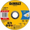 DeWalt plonas greito pjovimo nerūdijančio plieno diskas 125X1X22,23 mm - 10 vnt. DT43972-QZ