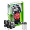 DYMO LabelManager 160 Etikečių Spausdintuvas (S0946340) + 5 vnt. D1 9mm x7m / juodas ant baltos + Elementai