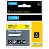 DYMO Rhino Nailono Juostelė 19mm x 3.5m / juodas ant geltonos (18491)