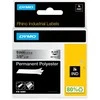 DYMO Rhino Poliesterio Juostelė 9mm x 5.5m / juodas ant metalizuotos (18485)