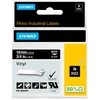 DYMO Rhino Vinilinė Juostelė 19mm x 5.5m / baltas ant juodos (1805436)